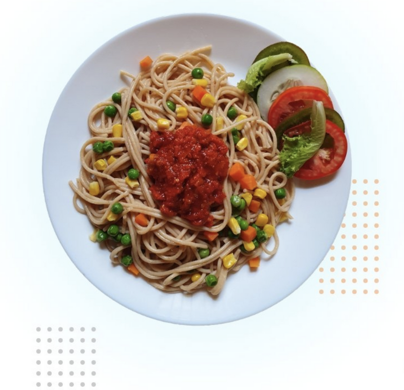 Pasta and vegetable dish